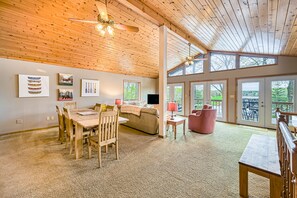 TV, foosball, table tennis