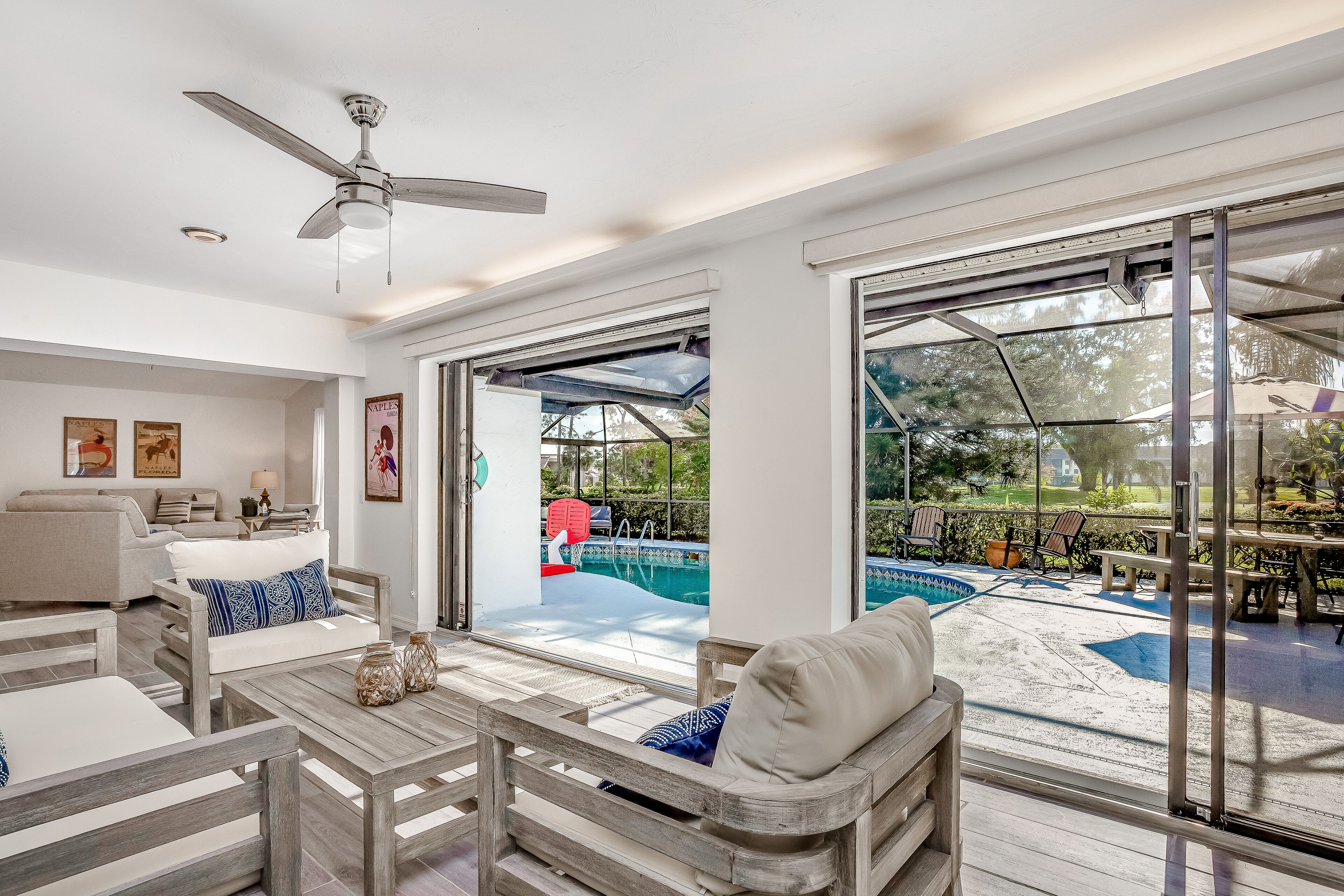 Sophisticated home with private lanai, heated pool & fast WiFi - near beaches