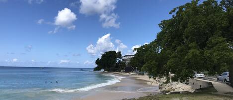 Beach nearby, beach towels