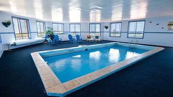 Indoor pool, a heated pool