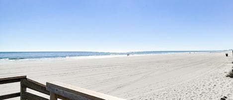 On the beach