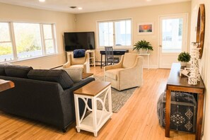 TV connectée, cheminée