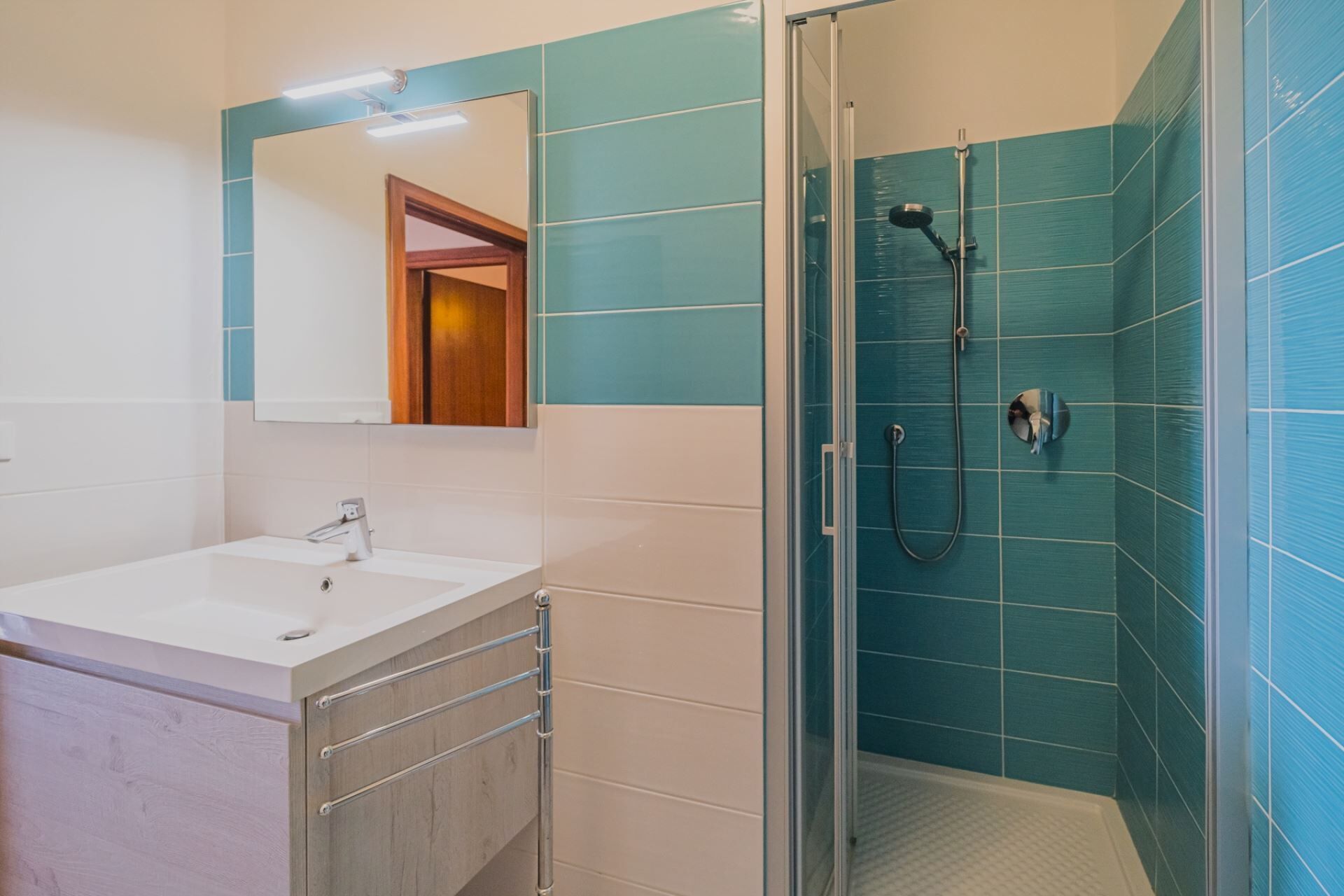 Dusche, Handtücher