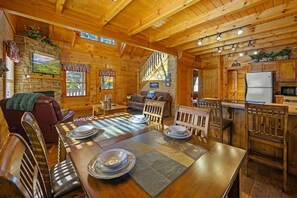 Interior - HUGE 4BDRM Cabin!… HOT TUB… Game Room… LOCATION!… (Pigeon Forge)