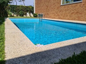 Una piscina climatizada