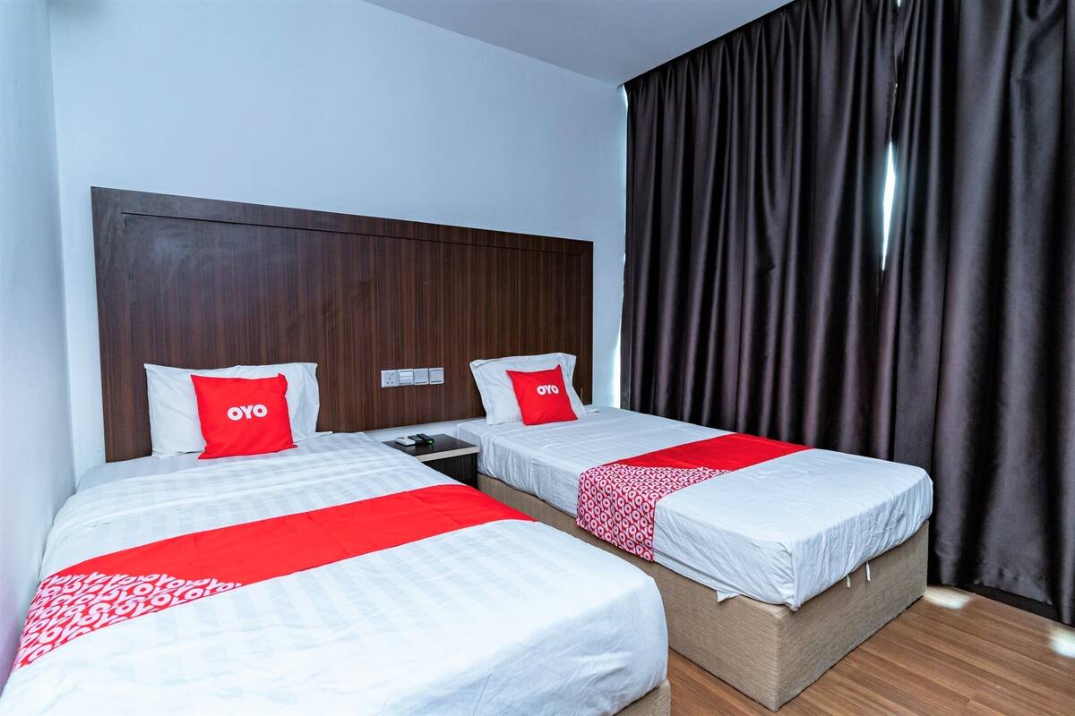 ห้องดีลักซ์ทวิน | Wi-Fi ฟรี, ผ้าปูที่นอน