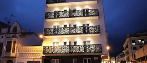 Voorkant van accommodatie