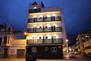 Majoituspaikan julkisivu