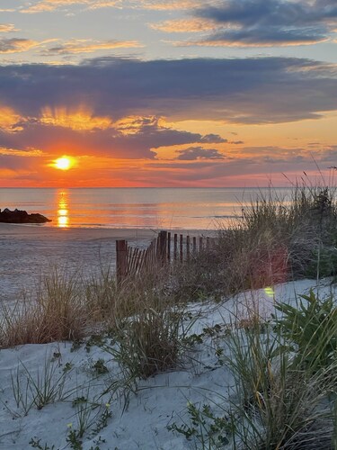 Newly renovated home just steps from the beach!