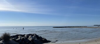 Newly renovated home just steps from the beach!