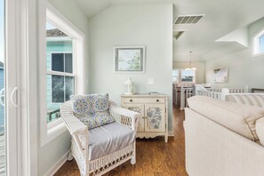 TV, fireplace - Inn No Hurry: Hot Tub | Elevator | Pool Access (Corolla)