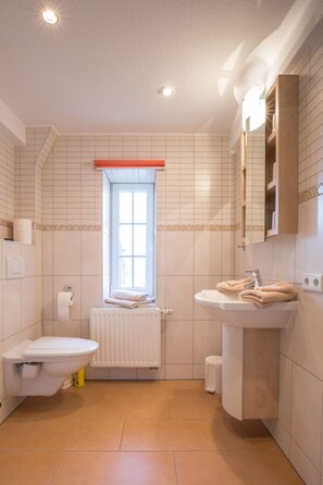 Badewanne, Handtücher