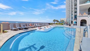 Indoor pool, a heated pool - The Oasis At Orange Beach 2706 by Liquid Life (Orange Beach)