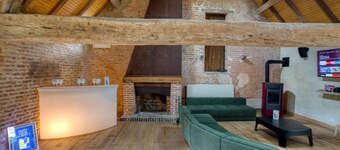 So Villa Moulin du Vinet (28) - Piscine chauffée - Basket - 1h30 Paris - 26p.