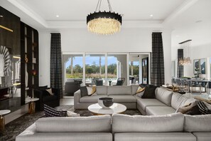 TV, Netflix, streaming services - The Grand Orlando | South Facing Pool with Spillover Spa, Game Room, and Theater Room (Kissimmee)