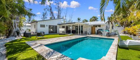 Una piscina climatizada
