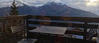 South-facing apartment with view