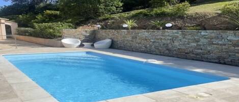 Außenpool, beheizter Pool