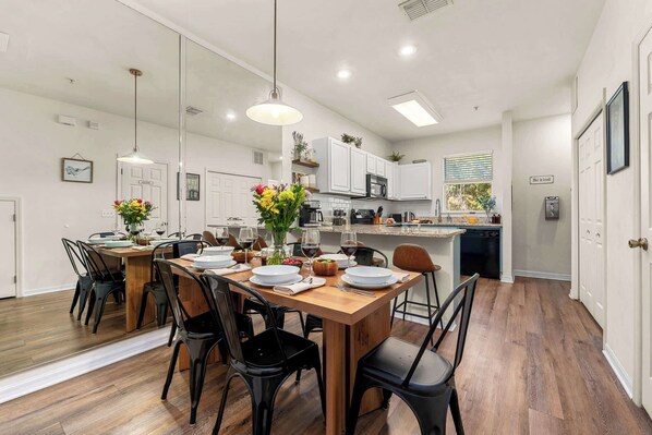 A lovely space for a family meal
