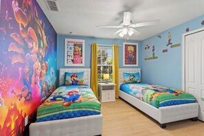 5 bedrooms, iron/ironing board, free WiFi, bed sheets