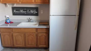 Fridge, microwave, eco-friendly cleaning products