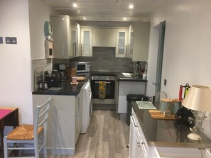 Fridge, microwave, oven, stovetop - The Haven. (Fortrose)