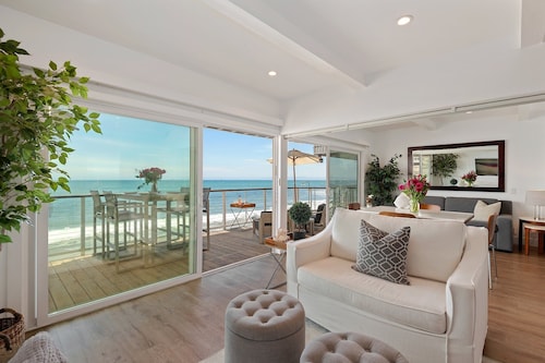 Chic and Blissful Beachfront Home Right on Miramar Beach!