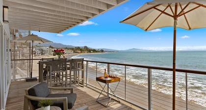 Chic and Blissful Beachfront Home Right on Miramar Beach!