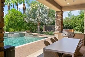 Beheizter Pool