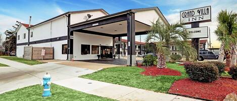 Façade de l’hébergement