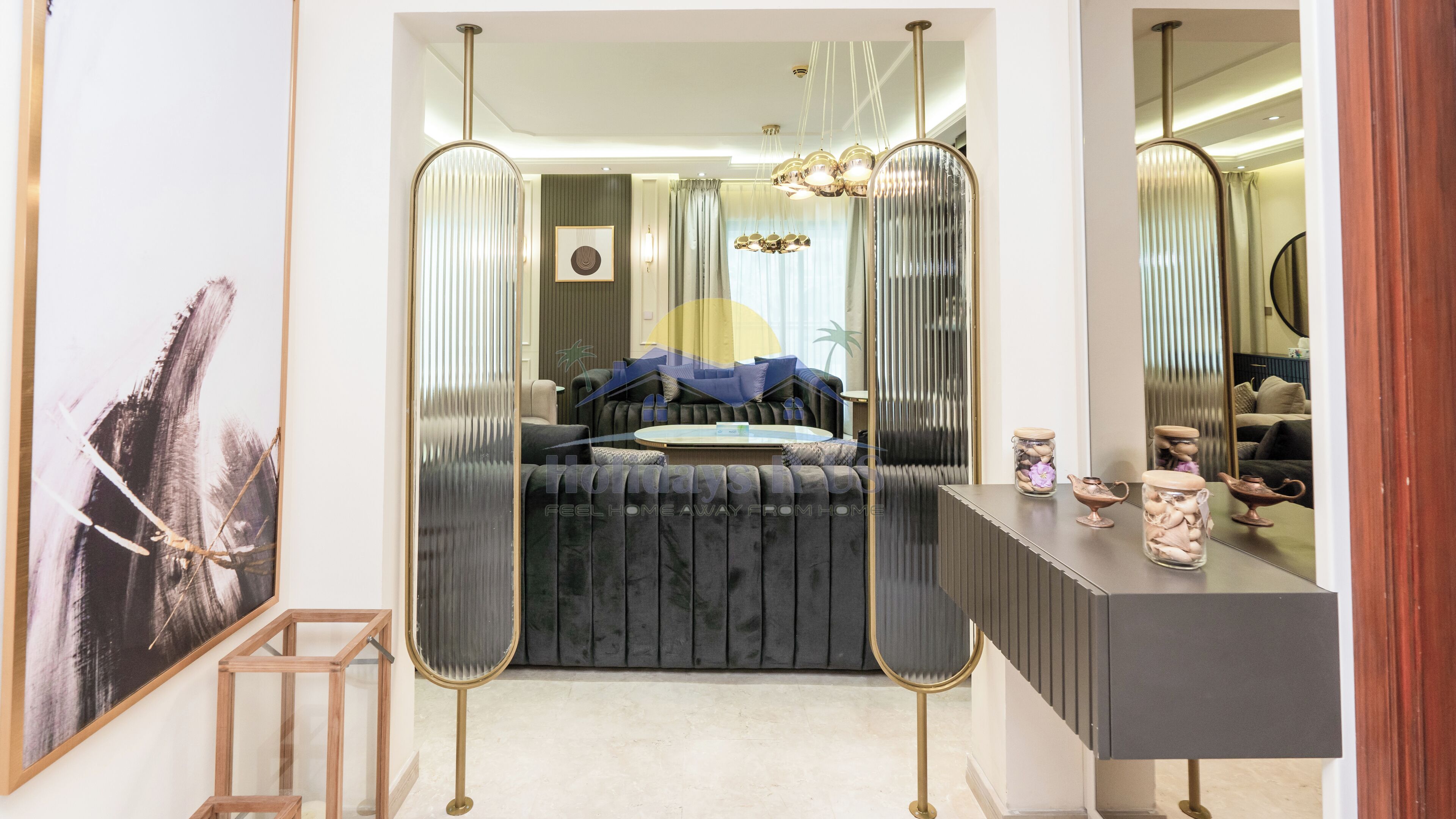 Biệt thự Deluxe, 3 phòng ngủ | Khu phòng khách