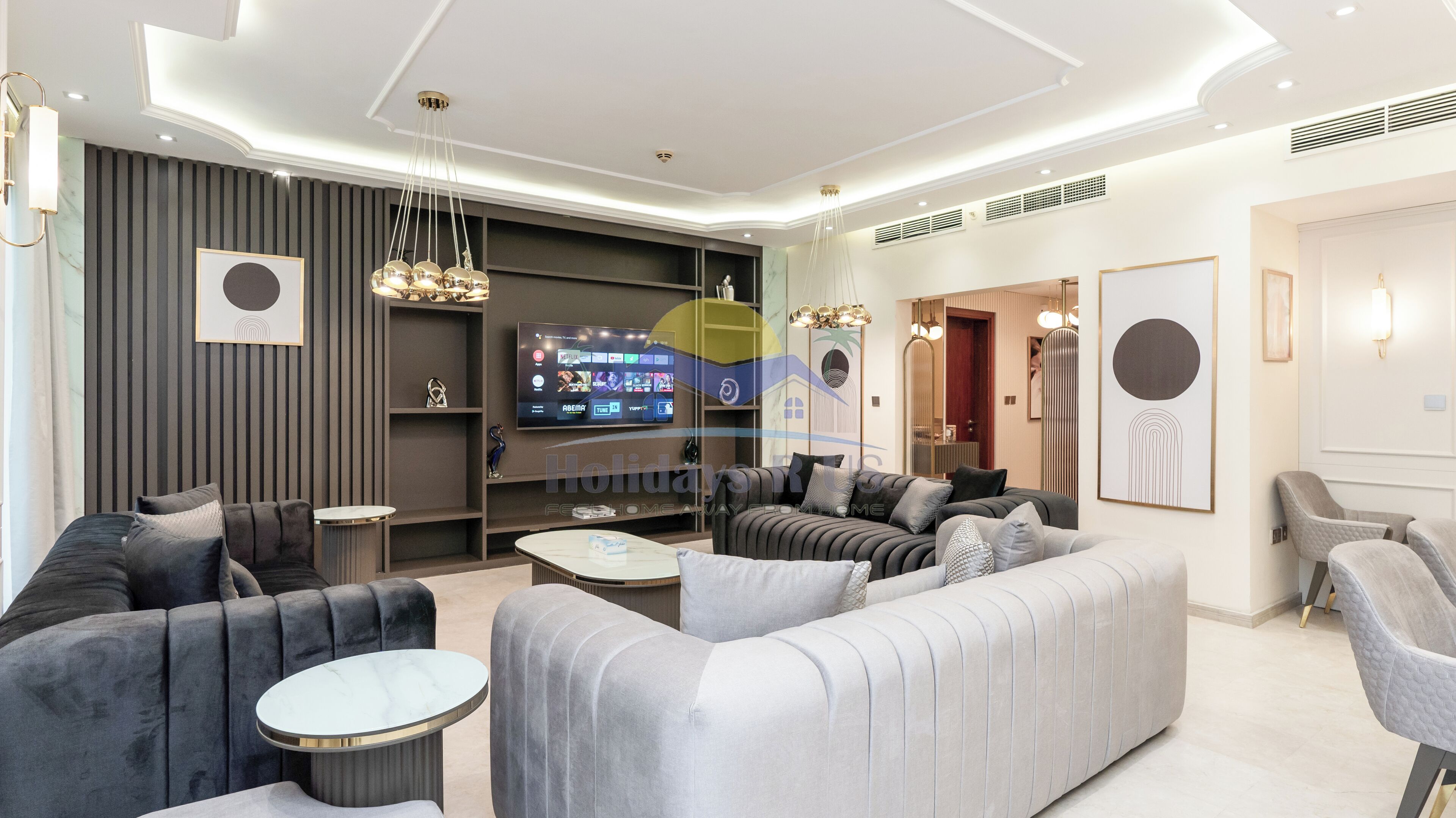 ดีลักซ์วิลล่า, 3 ห้องนอน | บริเวณนั่งเล่น