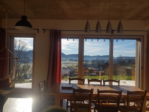 Bioclimatic cottage Jura