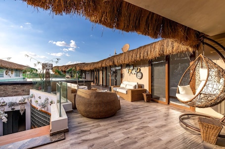 Sun deck. Squad 101, world-class military-themed fitness & weight loss boot camp/retreat/hotel