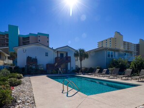 Pool - Doodling by the Sea- Spacious Home w/ Private Pool (North Myrtle Beach)