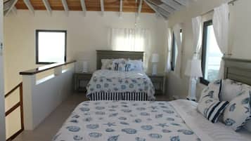 2 bedrooms, iron/ironing board, internet, bed sheets