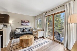 TV, offices - Modern 1 BDR Mountain Escape - Stunning Location! (Breckenridge)