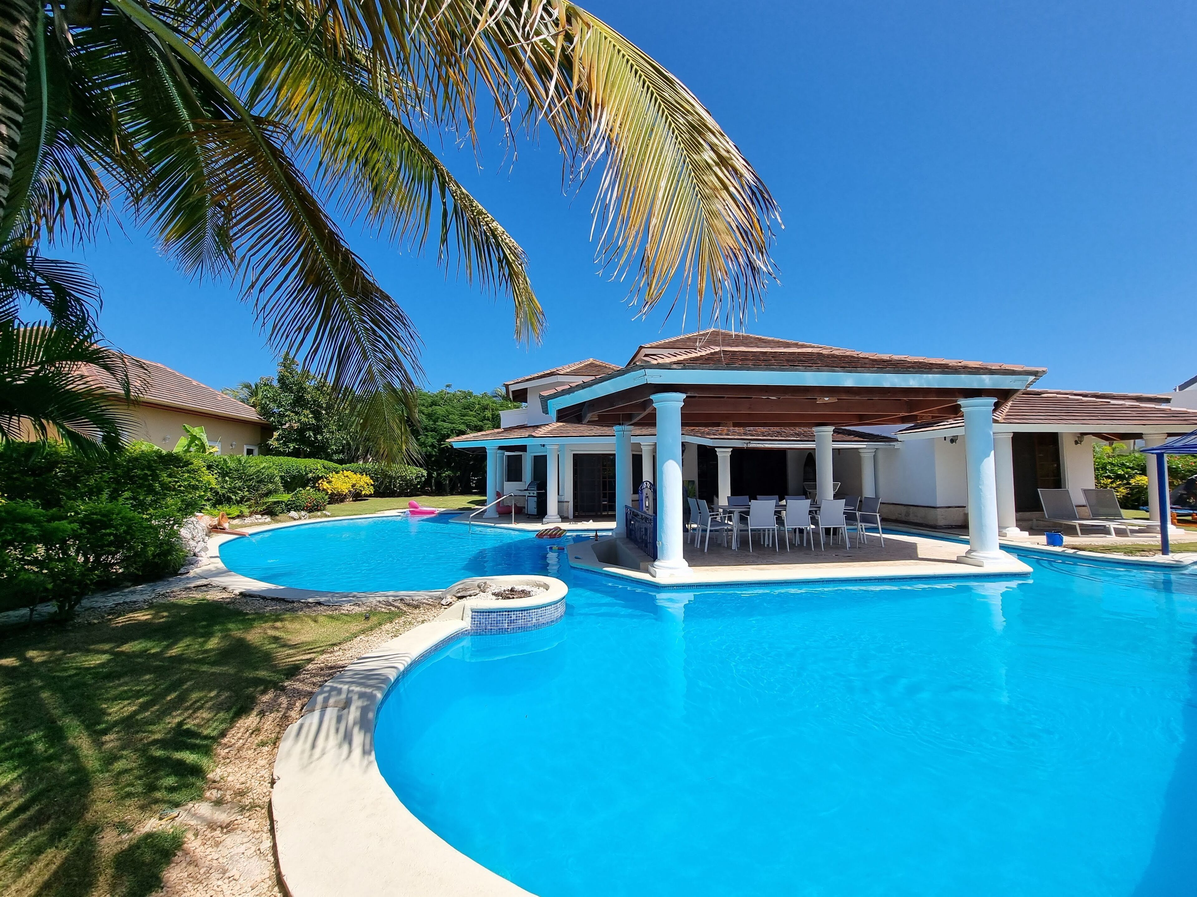 Alberca al aire libre 