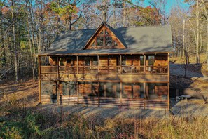 Exterior - Private Cabin in GA Mountains w/ Hot Tub! (Morganton)