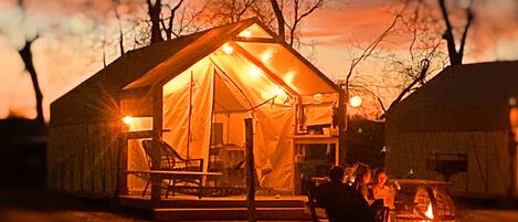 Overnattingsstedets uteområder