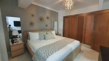 1 bedroom, iron/ironing board, travel crib, free WiFi