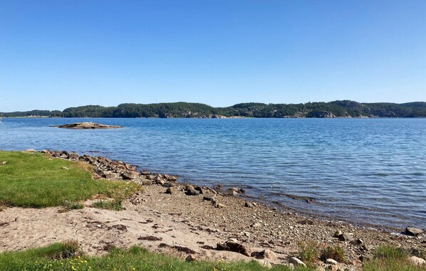 Ranta lähistöllä, kalastusmahdollisuus