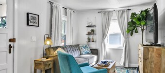 Chic Nampa home with fenced yard