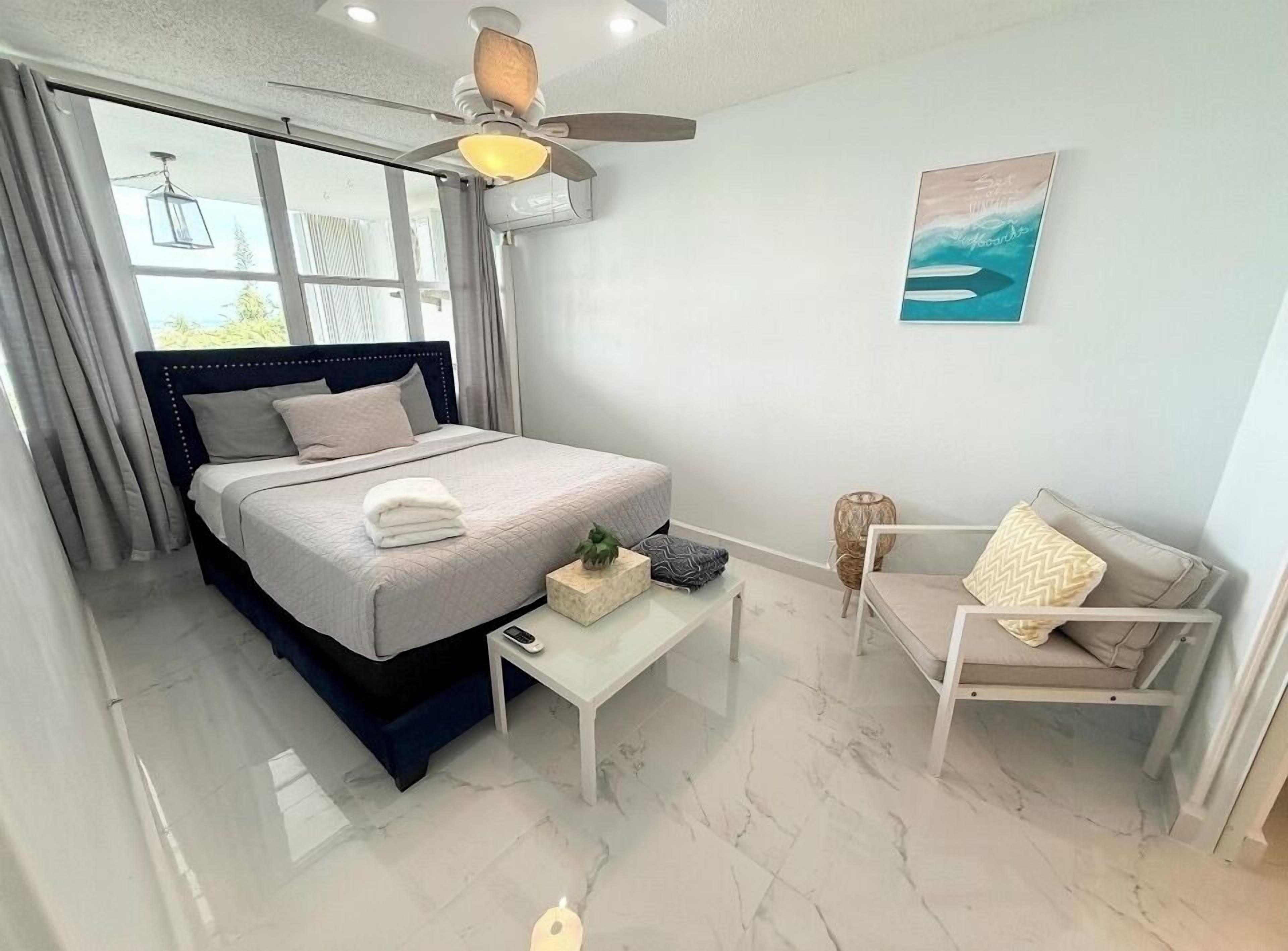 1 habitación, wifi, ropa de cama y acceso para silla de ruedas 