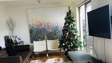 Smart TV, Netflix, ping pong, streaming services