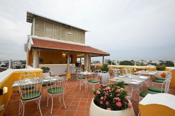 Rooftop terrace - Petit Palais (Puducherry)