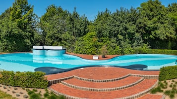 Seasonal outdoor pool