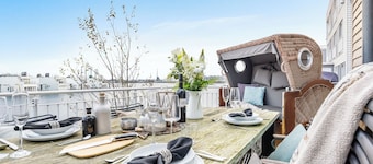 Harbour House - First Row on the Water, Roof Terrace, Fireplace, 2 Parking Space