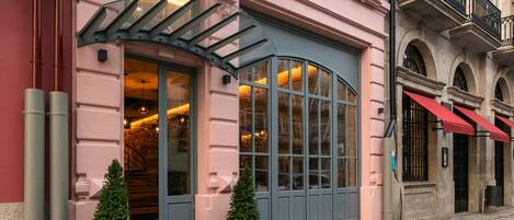 Facciata della struttura