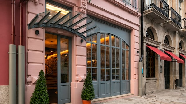 Façade de l’hébergement